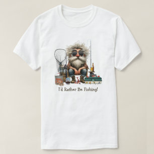 Eu Preferencialmente De Pescar Camiseta