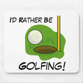 Eu preferencialmente Golfing Mousepad