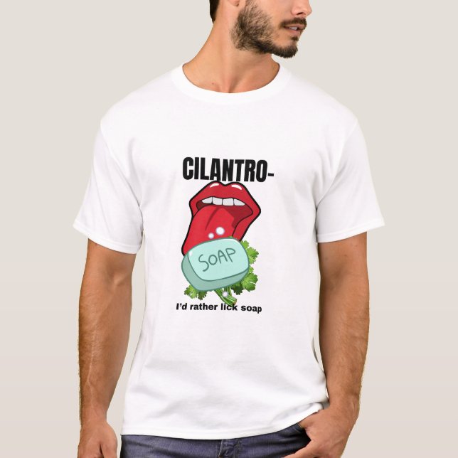 Eu Preferencialmente Sabão De Lick - Camiseta De T (Frente)