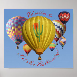 Eu Preferencialmente ser Poster de Balonar Ar Quen