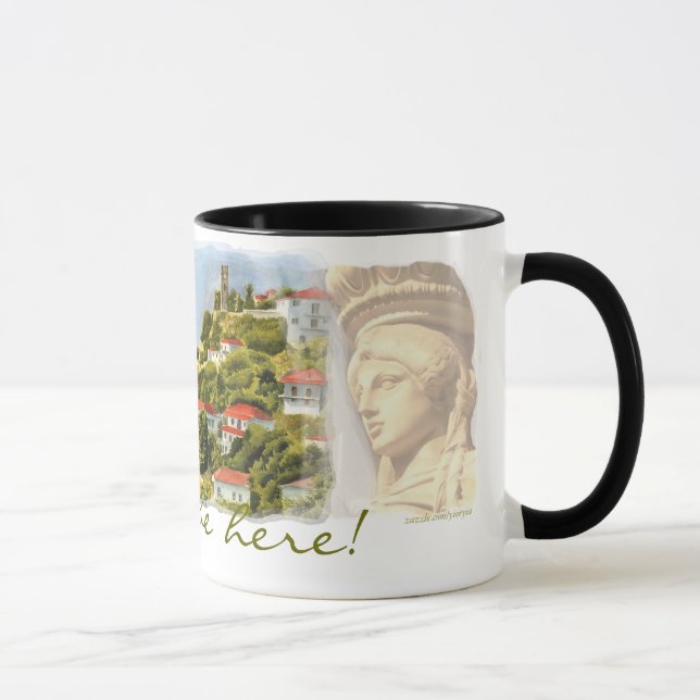 Eu preferencialmente seria aqui - caneca de (Direita)