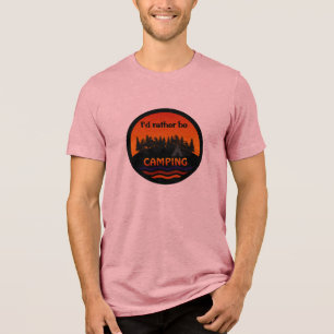 Eu preferencialmente seria camisa de acampamento -