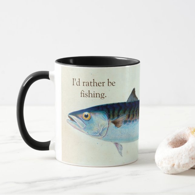 Eu preferencialmente seria caneca da pesca da (Com Donut)