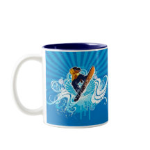 Eu preferencialmente seria caneca da snowboarding