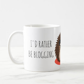 Eu preferencialmente seria caneca de café Blogging