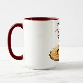 “Eu preferiria cair em chocolate” Caneca Humorísti