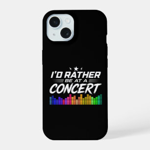 Eu Preferiria Estar Em Um Concerto Amante Da Músic
