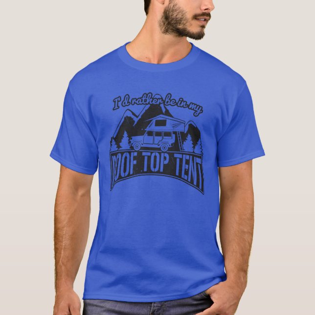 Eu preferiria estar na minha camiseta de presente  (Frente)
