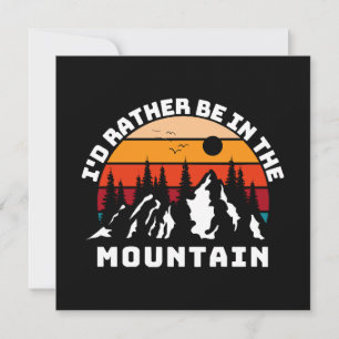 Eu Preferiria Estar Nas Montanhas