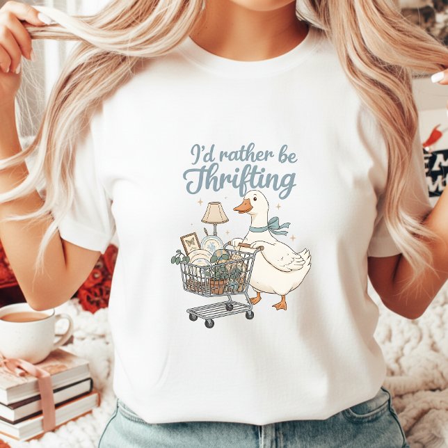 Eu Preferiria Estar Procurando Tesouros Goose Vint (Criador carregado)