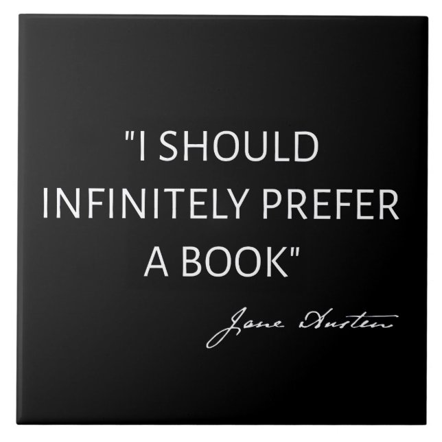 Eu Preferiria Infinitamente Um Livro I - Jane Aust (Frente)