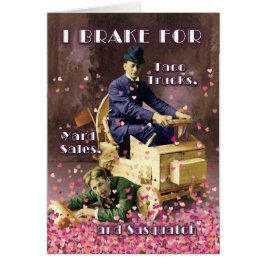 Eu quebro para o Sasquatch e o cartão do dia de Na