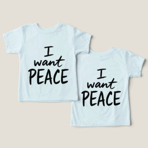 “Eu Quero Paz” design