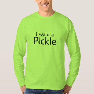 Eu quero uma camisa da salmoura