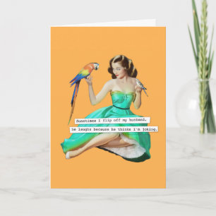 Eu Sacudir Do Meu Cartão De Aniversário Do Marido