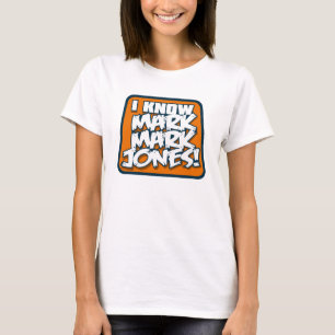 Eu sei a camisa 3 de Jones da marca da marca