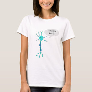 Eu sei Camiseta Manga Curta Neurônio