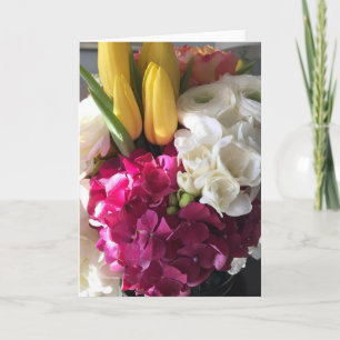 Eu Sei Como Você Adora Cartão De Vazio De Flores
