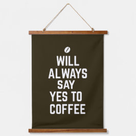 Eu sempre digo sim ao café