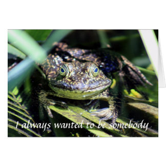 Eu Sempre Quis Ser Um Cartão De Alguém