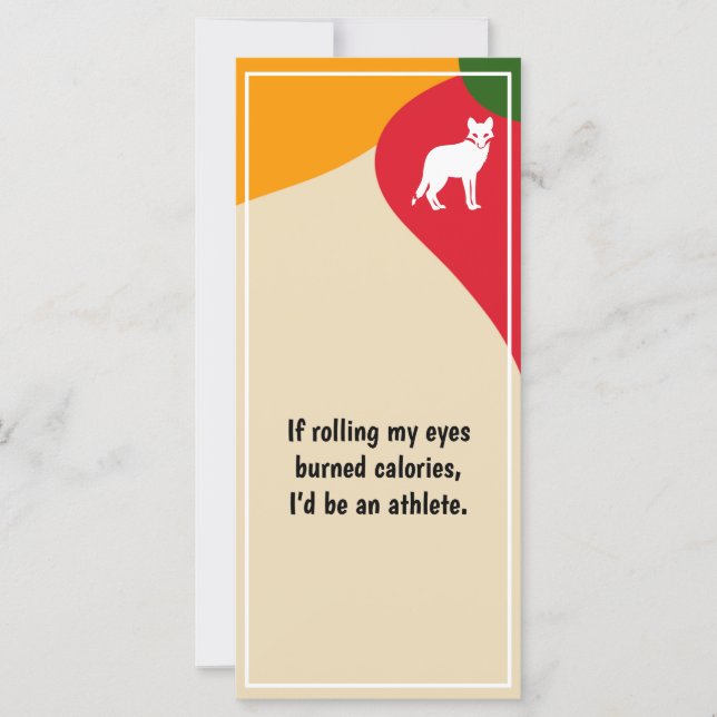 "Eu seria um atleta" Marcar - J para G (Frente)