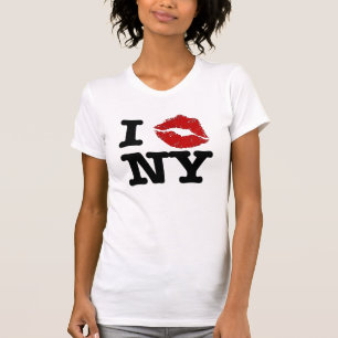 Eu "smooch" camisas de New York