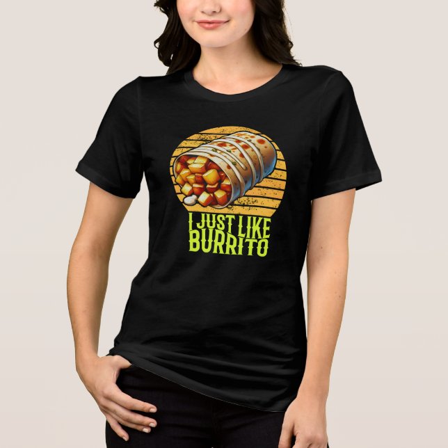 eu só gosto de burrito (Frente)