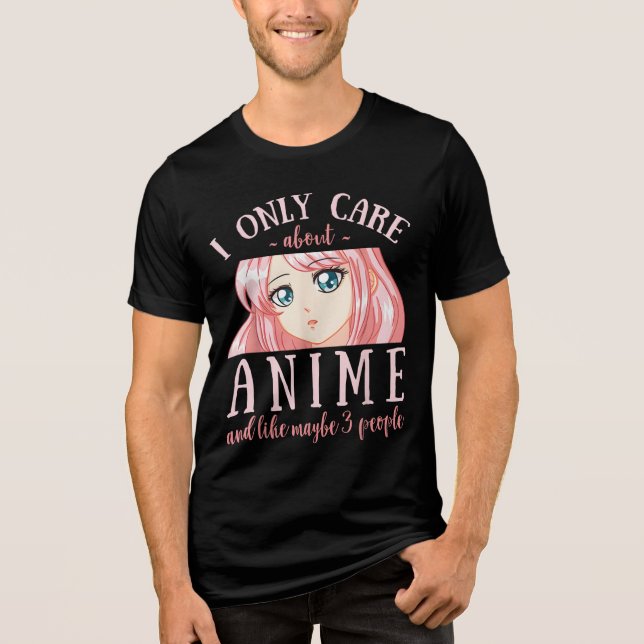 Eu Só Me Preocupo Com Animes E Talvez 3 Pessoas (Frente)