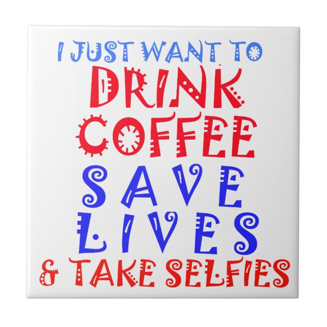 Eu só quero beber café (Frente)