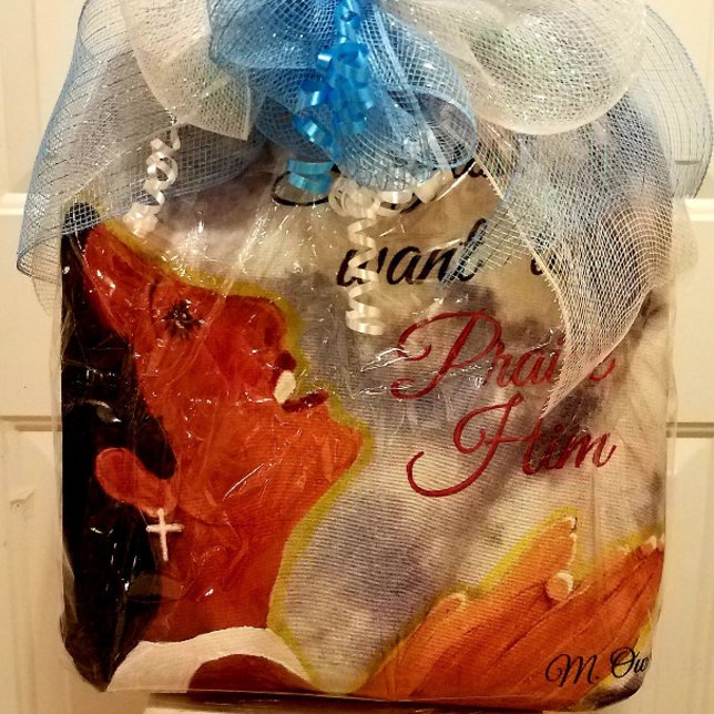 Eu Só Quero Louvá-Lo Tote Bag (Criador carregado)