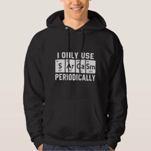 Eu Só Uso Sarcasmo Periodicamente Camiseta Química