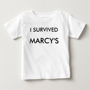 EU SOBREVIVI à camisa de MARCY