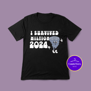 Eu Sobrevivi Ao Furacão Milton Retro Style 2024