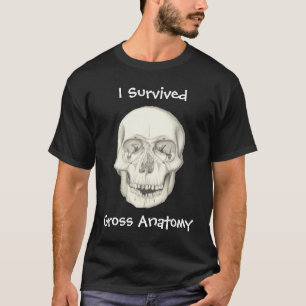 "Eu sobrevivi camisa escura à anatomia de