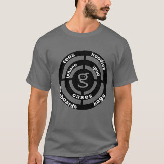 Eu sou a camisa do logotipo alvo