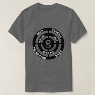 Eu sou a camisa do logotipo alvo