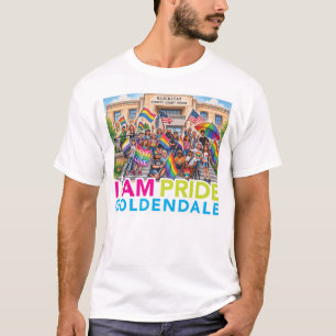 Eu sou a camiseta da comunidade Pride