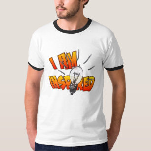 Eu sou a camiseta de desenho animado masculino