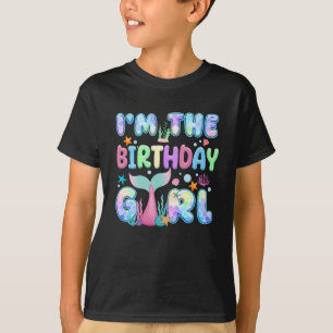 Eu Sou a Camiseta de Família da Menina Sereia de A