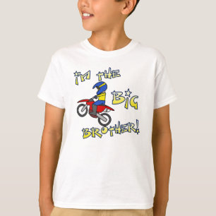 Eu sou a camiseta do motocross do big brother