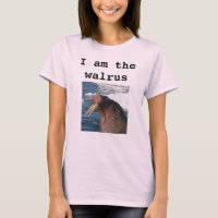 Eu sou a camiseta Walrus