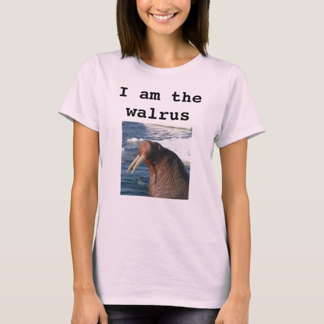 Eu sou a camiseta Walrus (Frente)