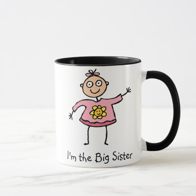 Eu sou a caneca da irmã mais velha (Direita)