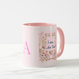 Eu sou a Caneca de Café Inspirada no Chá – Rosa &