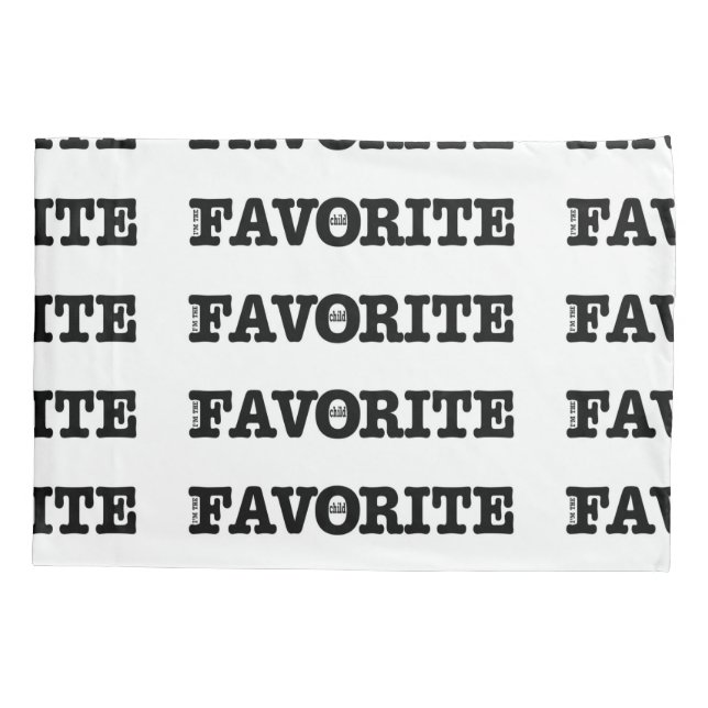 Eu sou a criança favorita (Verso)