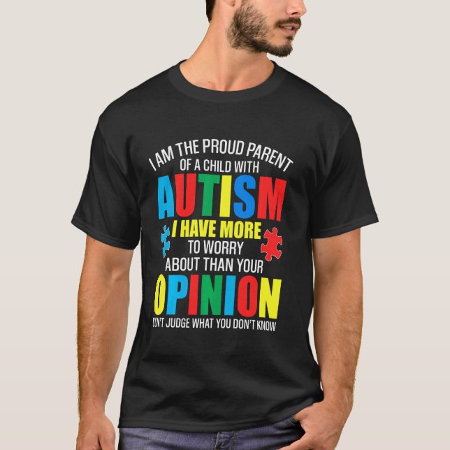 Eu Sou A Mãe Orgulhosa De Uma Criança Com Camisa D (Frente)