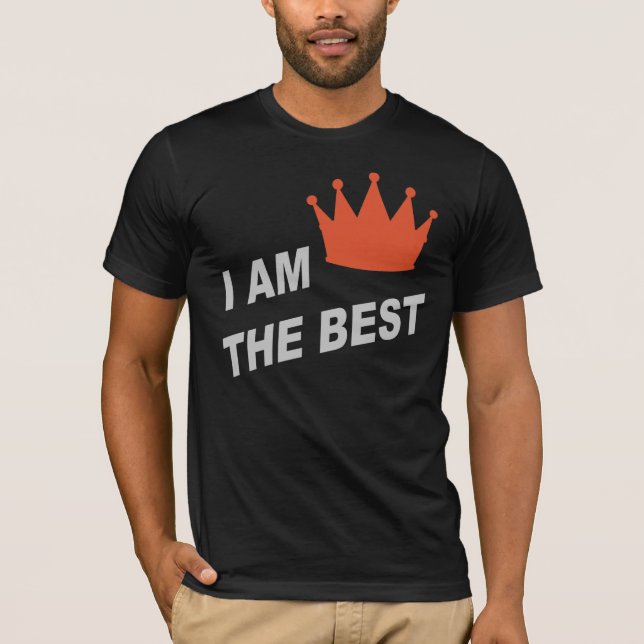 Eu sou a melhor camisa (Frente)