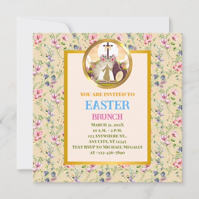 Eu sou a ressurreição e a vida (Frente)