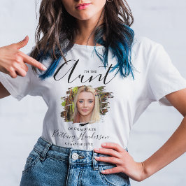 Eu Sou a Tia | Camiseta de Foto de Graduado