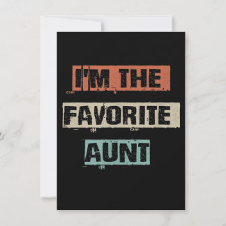 Eu Sou A Tia Favorita Gift